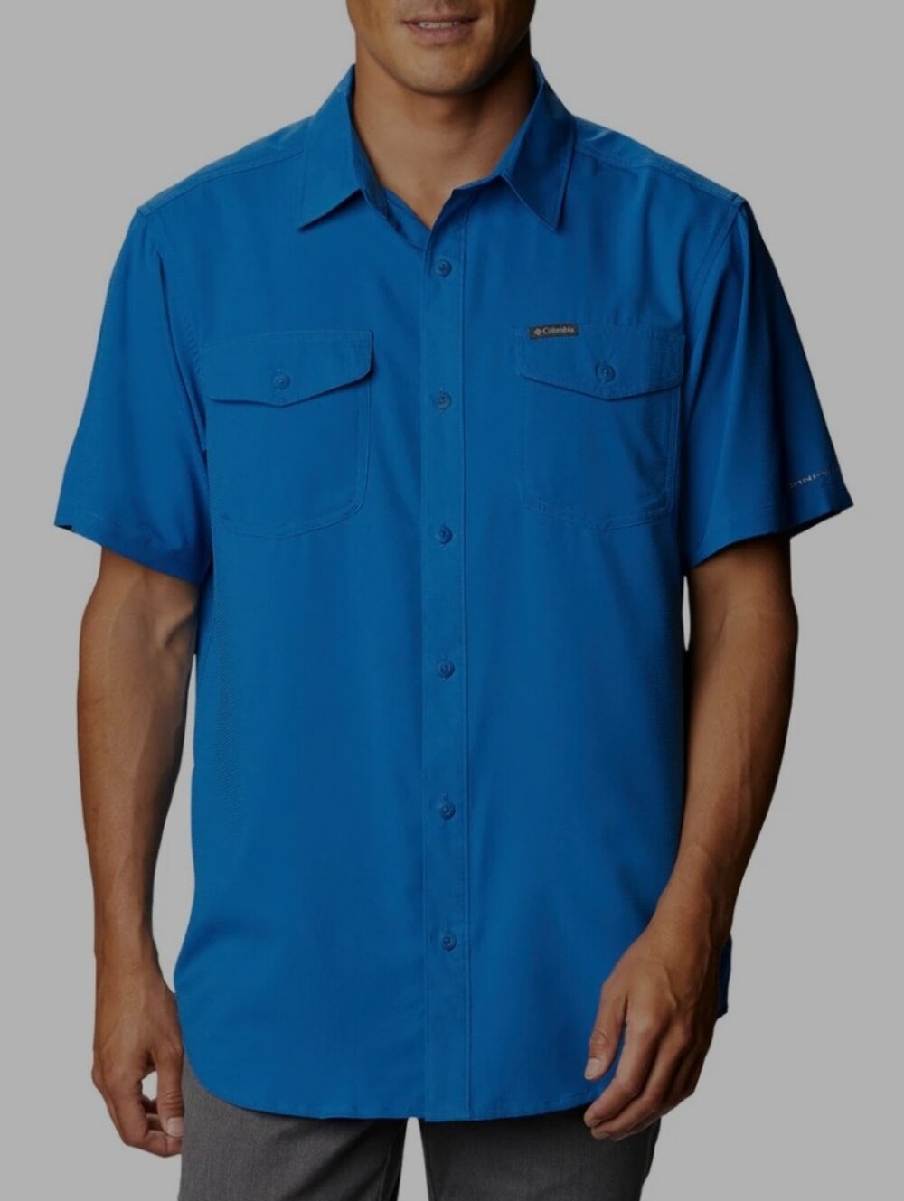 Columbia Men’s Utilizer Performance Shirt,Sun Protection 40+,Vents,L